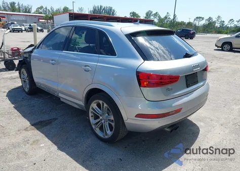 2017 Audi Q3 2.0T Premium z USA, uszkodzony, nr VIN WA1HCCFS6HR003457